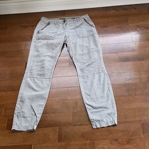 RW&CO. Gray Straight Leg Pants